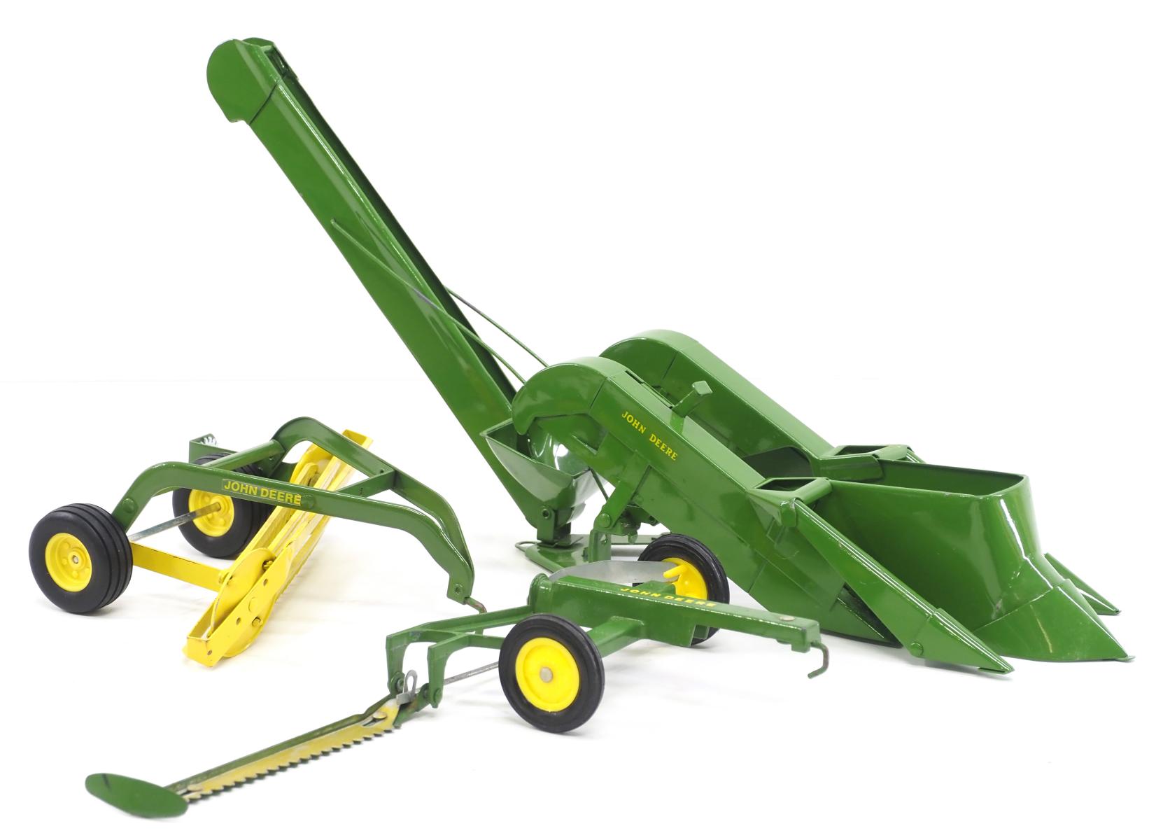 (3) John Deere implements