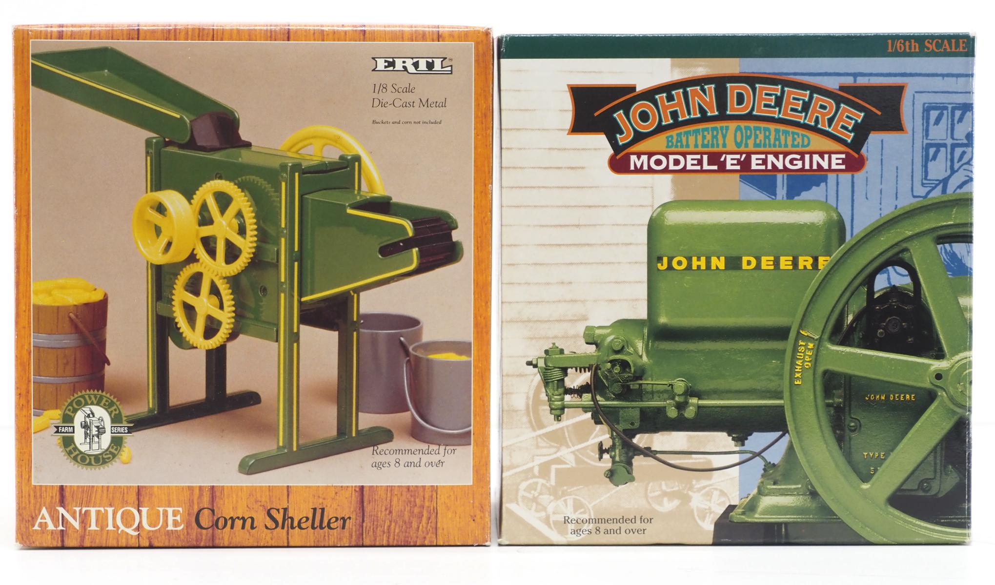 (2) Ertl John Deere items