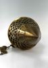 Pierced Brass Middle Eastern Lantern. Approximately 26.375L x 7.625W in. Chain Approximately Image - 13