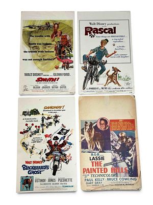 Grouping Of Movie Poster, Window Cards & Ephemera 1967-1970. Grouping Of 1960's Movie Poster 
