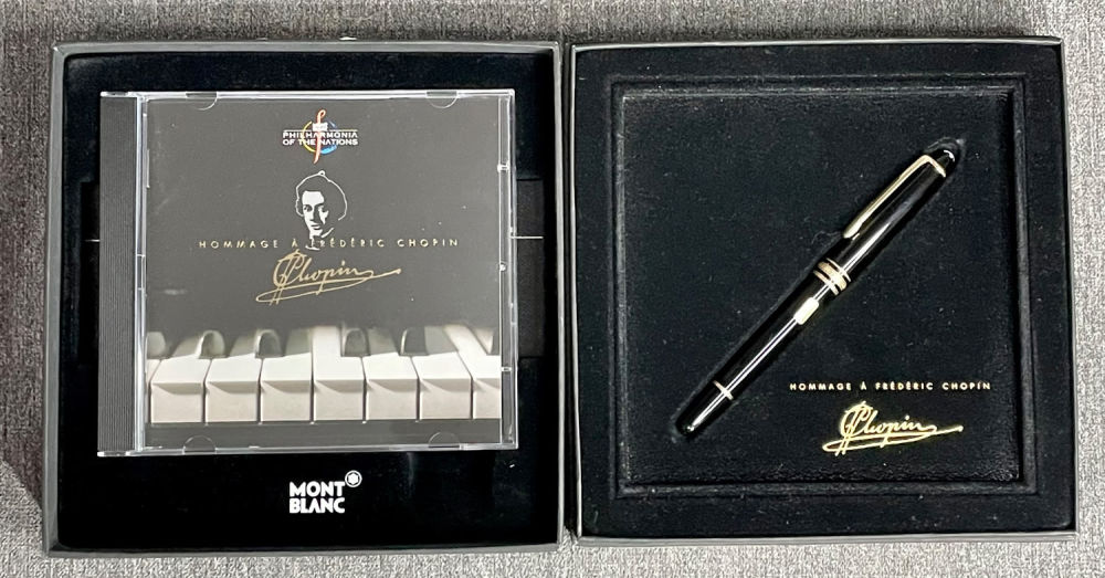 MONTBLANC Frederic Chopin עט כדורי בקופסה מקורית כחדש