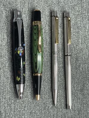 לוט 4 עטים צכדוריים : 2 SHEAFFER 2- MONTEVERDE שמורים מצויין
