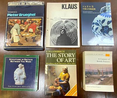 לוט 6 ספרי אמנות שונים מתקופות שונות