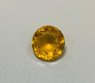 אבן חן ציטרין בגודל 5.5 ct