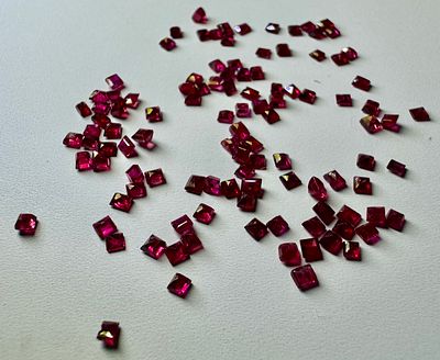 לוט 109 אבני חן רובי משקל 4.8 ct