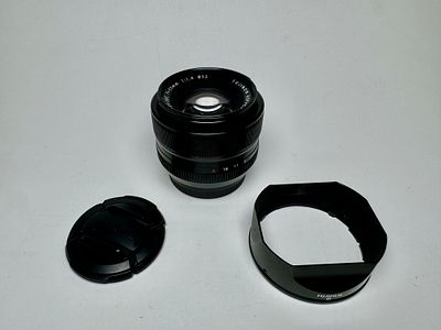 עדשה FUJIFILM פוג'יפילם F=35 mm 1.4 - 16 super EBC מצב כללי טוב מאוד כחדש עם מעט שימוש ללא 
