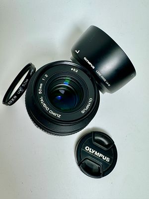 עדשת OLYMPUS אולימפוס יפני AF LENS f\2 50mm Zuiko Lens for Sony פילטר Cozo מצב כללי שמור ללא 