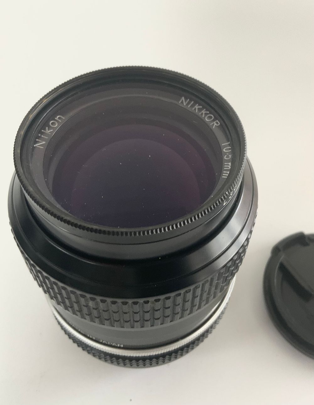 עדשת NIKON ניקון יפני 85mm f/1.8 NIPPON KOGAKU No.192228. מצב כללי טוב מאוד כחדש עם מעט שימוש 
