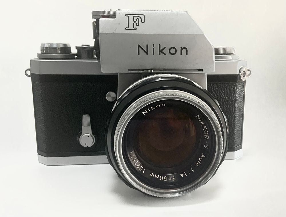 מצלמת NIKON ניקון F1.4 6759461 .יפני 50mm f/1.4 עם עדשה מצב כללי טוב