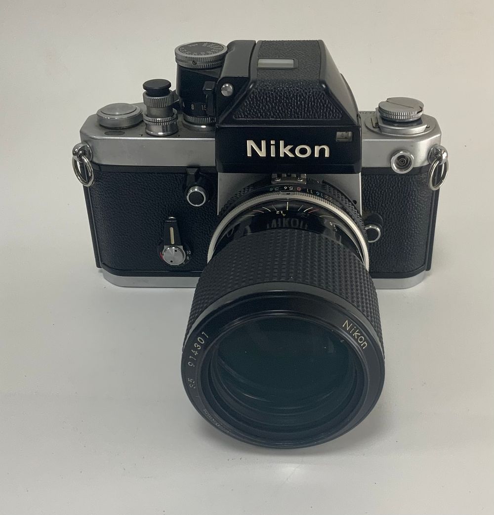 מצלמת עם עדשה NIKON ניקון f/3.5 7145608. יפני 43-86mm NIPPON KOGAKU מצב טוב מאוד