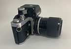 מצלמת עם עדשה NIKON ניקון f/3.5 7145608. יפני 43-86mm NIPPON KOGAKU מצב טוב מאודתמונה - 1