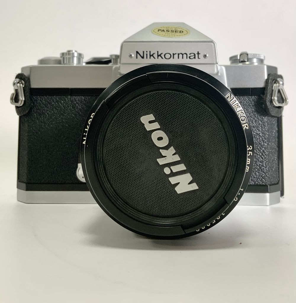 מצלמה NIKON FT2 5050678 מצב חיצוני טוב מאוד חיישן מעט מלוכלך/שרוט 35mm f/2 NIKON