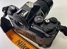 מצלמה NIKON F2 MF-16 5371517 מצב טוב מאוד עם גריפ MD-15 ועדשה NIKKOR 135mm f/2.8תמונה - 2