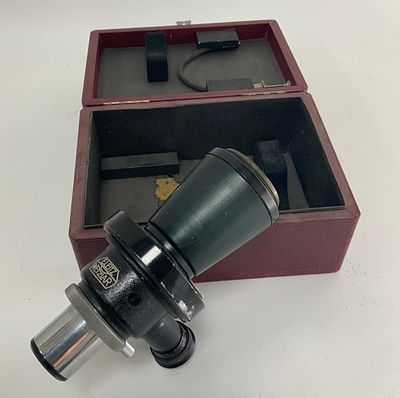 Leitz monocular or monocular phototube חיבור למיקרוסקופ במקום העינית הרגילה לצילום מיקרוסקופי