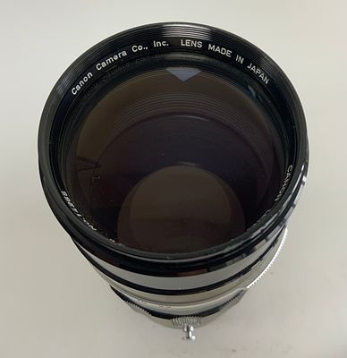 עדשת CANON FL 200mm f/3.5 מצב חיצוני טוב מאוד