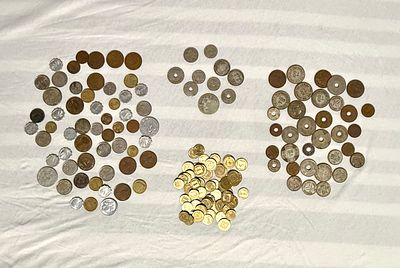 אוסף מטבעות גדול גרם 640