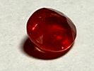 אודם-רובי טבעי NATURL RUBY-OVAL SHAPE 1.20 CT - 6.9X5.6X3 MM-צבע אדום עם מעט כתום - עם ברק טוב תמונה - 3
