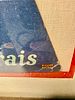 Lustucru Pates (Advertising): פוסטר פרסומת ממוסגר על מעמד קרטון (Framed stand board) למותג תמונה - 1