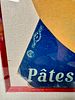 Lustucru Pates (Advertising): פוסטר פרסומת ממוסגר על מעמד קרטון (Framed stand board) למותג תמונה - 2