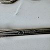 סכום כסף 800 גרמני חתום לא מלא הכוללים 6 מזלגות 6מזלגות קטן 6 כפות כף הגשה משקל 1116 גרם ועוד 6 תמונה - 4