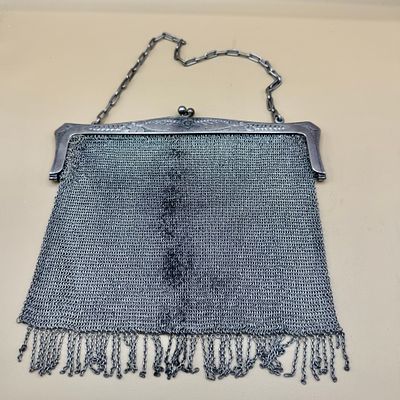 ארנק כסף חתום פולני עתיק משקל 365 גרם