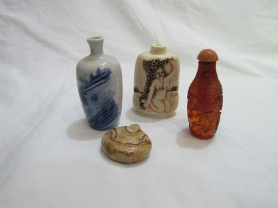 לוט 4 בקבוקי בשם שונים בגובה 4-7-7.5-8ס"מ