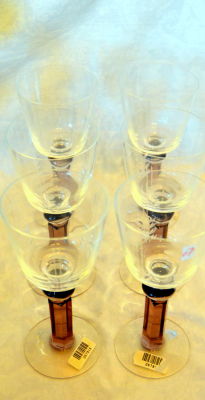 סט 6 גביעי קריסטל OREFORRS SWEDEN גובה 18 ס"מ 
פינוי אריזה והובלה מהבית בגבעת יערים 