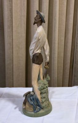 פסל פורצלן LLADRO דון קישוט גובה 30 ס''מ חתום וממוספר ללא פגמים