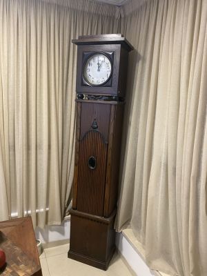 שעון אורלוגין 2 משקולות מצלצל במצב עבודה גובה 207 ס''מ 30X46 ס''מ