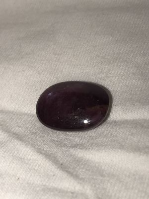 אבן חן רובי אדום סגלגל ליטוש אובלי כבושון טבעי גינאה משקל 26.21 CT לא משובץ