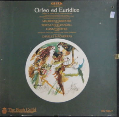 אלבום ORFEO ED EURIDICE- OPERA עם 2 תקליטים