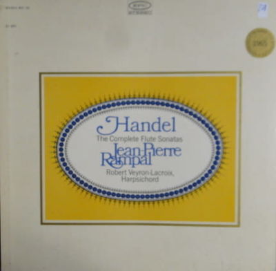 אלבום HANDEL - JEAN PIERRE RAMPAL עם 2 תקליטים