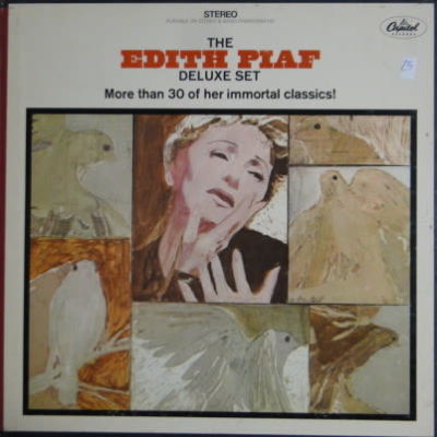 אלבום THE EDITH PIAF DELUXE SET עם 3 תקליטים