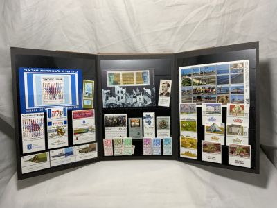 אוסף 3 אלבומי בולים ישראל - שנים 1983-1984-1985