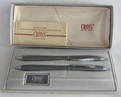 סט עטי CROSS עט ועיפרון בקופסה מקורית חדש