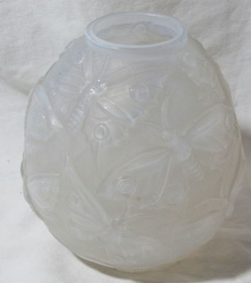 אגרטל זכוכית verlys שנות ה-20 גובה 12 ס׳׳מ פגמים קלים בתחתית ראה בתמונה