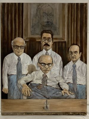 אורי הופמקלר - HOFMEKLER ORI שמן על בד חתום - ללא מסגרת 50X65 ס"מ