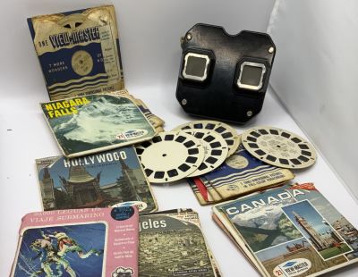 משקפת לשקופיות ישנה תקינה עם אוסף