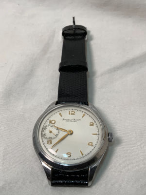 שעון יד IWC SCHAFFHAUSEN PROBUS מכני מצב עבודה עם רצועה לא מקורית קוטר השעון 40 מ''מ