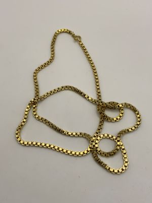 שרשרת זהב BOX, 14K , איטלקי אורך: 70 ס''מ