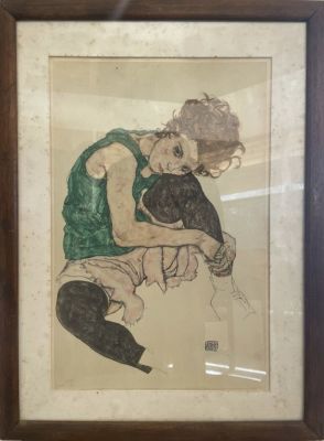 IGON SHILE יגון שילה הדפס חתום בפלטה גודל: 46X30 ס’’מ