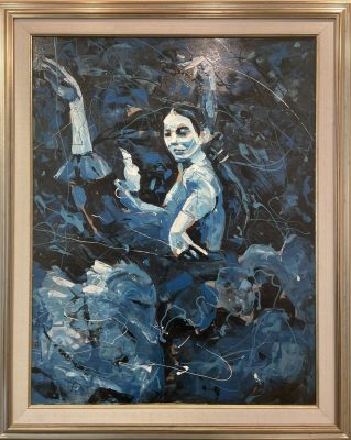 BORIS DUBROV שמן על בד חתום גודל: 70X88 ס’’מ