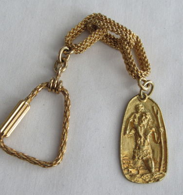 מחזיק מפתחות זהב 18 קרט איטלקי אורך 13 ס"מ – 17.7 גרם