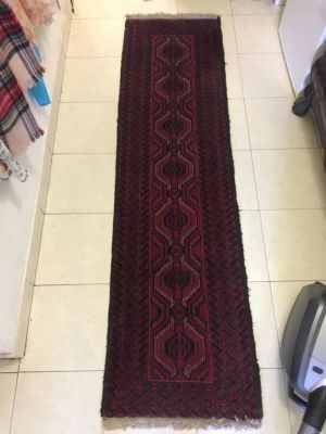 שטיח רנר עבודת יד מידות: 0.58X2.14 מטר