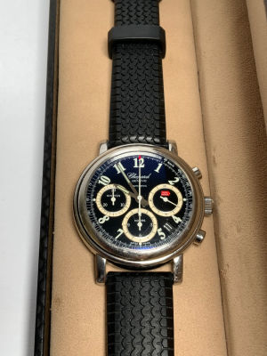 שעון יש chopard mile miglia מספר שעון 8331 אוטומטי עם רצועה מקורית קופסא מקורית ניירות ותעודת 