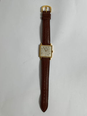 שעון jager le coultre מתיחה קופסא זהב 18k קופסא מרובע