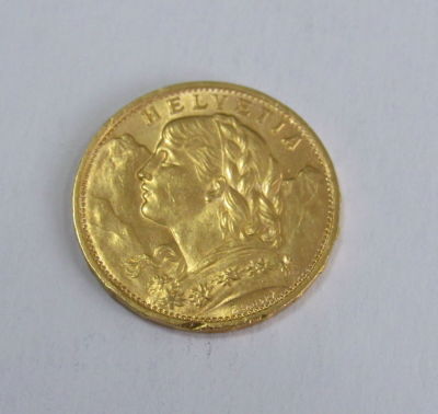 מטבע זהב 20 FR מ 1930