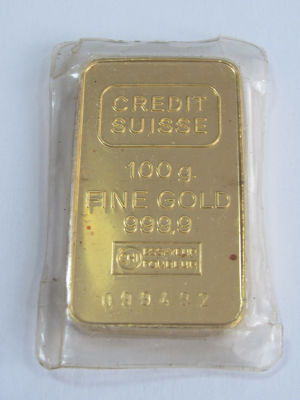 מטיל זהב טהור 100 גרם