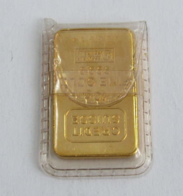 מטיל זהב טהור 10 גרם