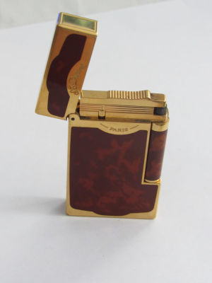 מצית DUPONT לאק דה שין - כחדשה עם קופסא ותעודות